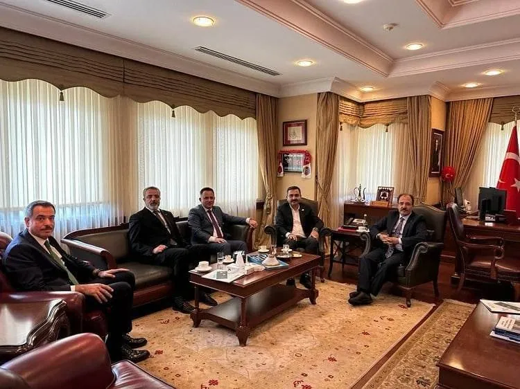 Vüqar Oruc və Yaşar Bahçeci Türkiyənin Azərbaycandakı səfiri ilə görüşüb - FOTOLAR