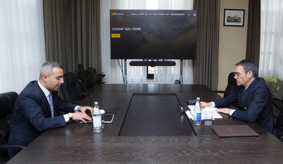 "AzerGold"da 2-ci “Yüksəliş” müsabiqəsinin qalibi ilə növbəti görüş keçirilib
