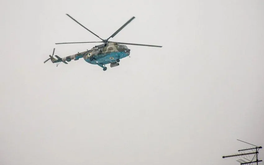 İki helikopter qəzaya uğradı - Altı zabit öldü