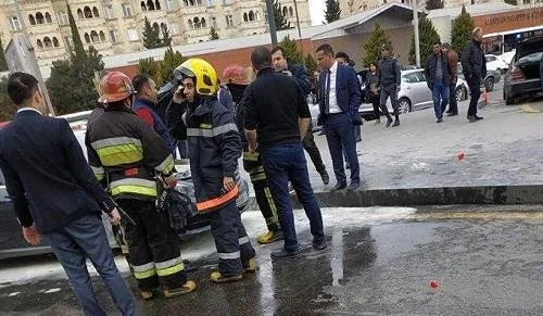 Bakıda kollec yataqxanasında yanğın oldu