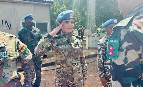 Rüstəmova bu fəaliyyətinə görə BMT-dən medal aldı