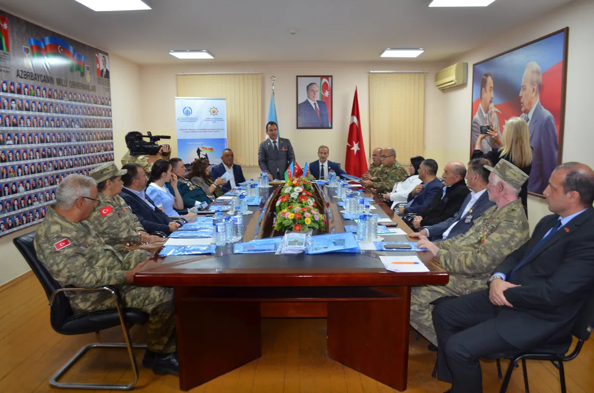 "Müharibə əlillərinə, veteranlarına psixoloji-reabilitasiya və sosial problemlərinin həllinə dəstək” layihəsi davam edir