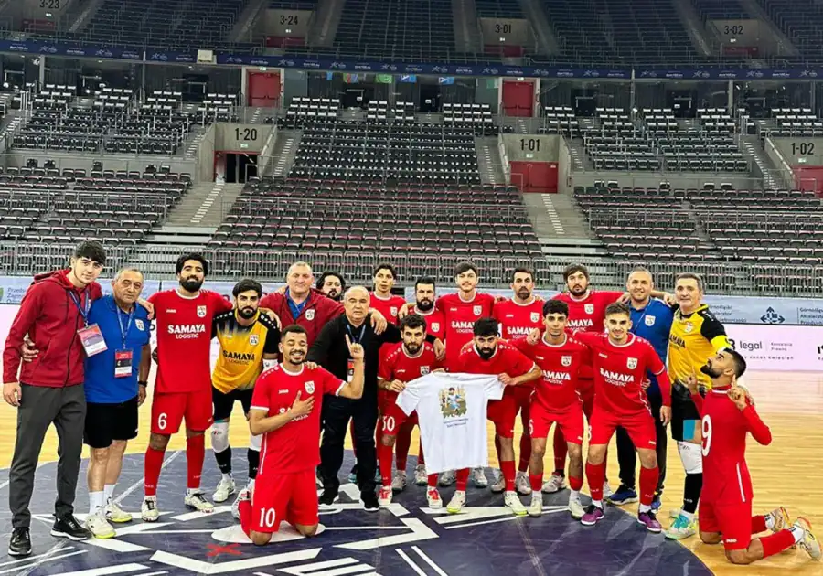 Araz-Naxçıvan futzal komandası Çempionlar Liqasında növbəti oyununa çıxır