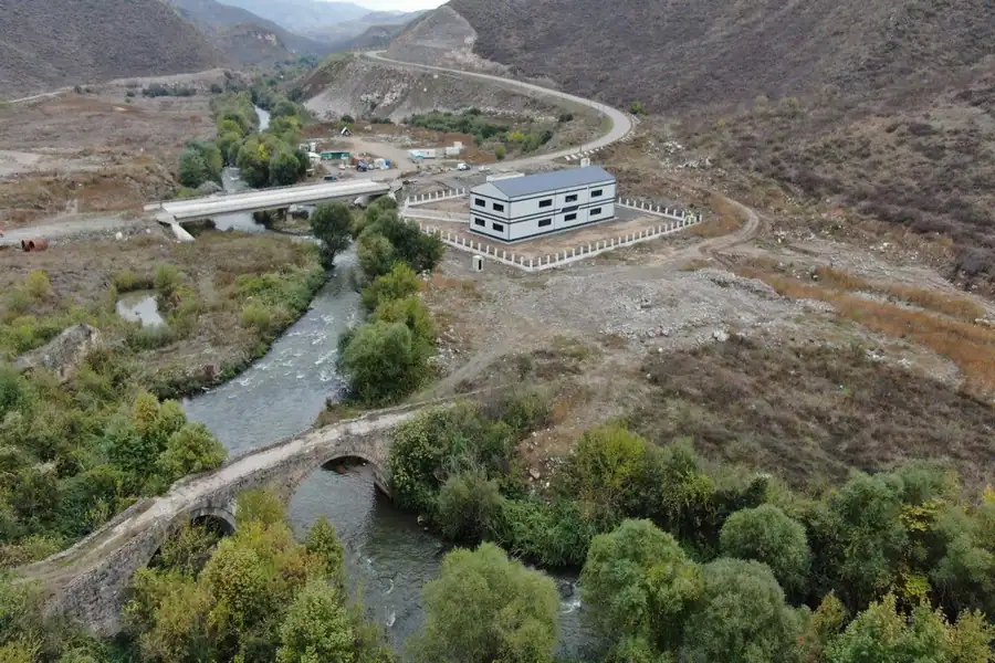Qubadlı rayonunda ilk su elektrik stansiyasının tikintisi aparılır