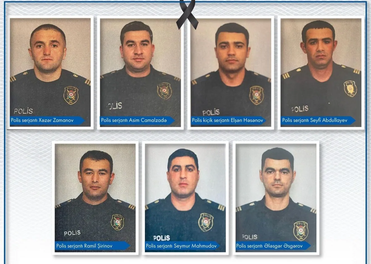 Prezident şəhid polisləri təltif etdi