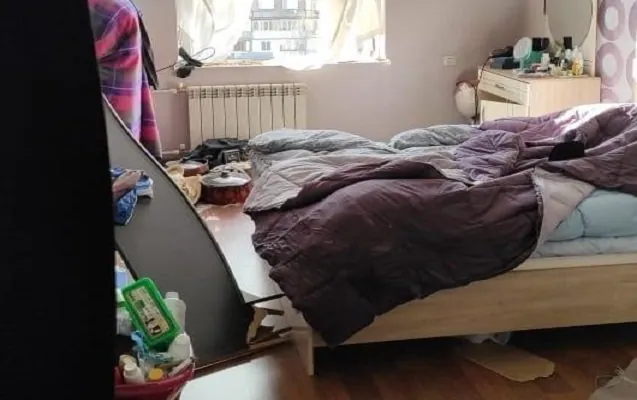 Ağstafada evdə partlayış oldu - Ölən var