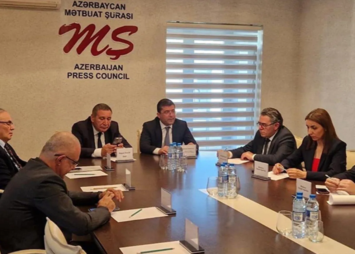 Mətbuat Şurası və MEDİA müzakirələr apardı