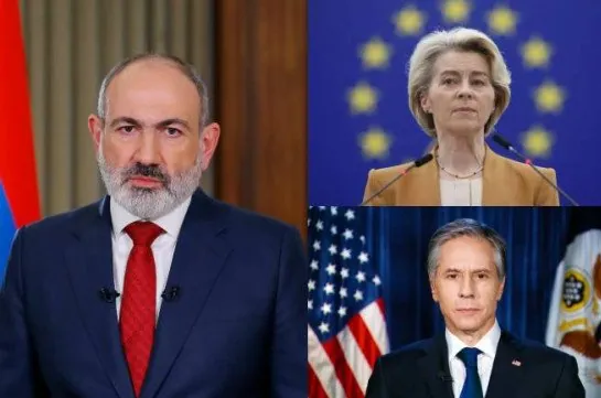 Paşinyan - Ursula fon der Leyen - Blinken görüşü keçiriləcək