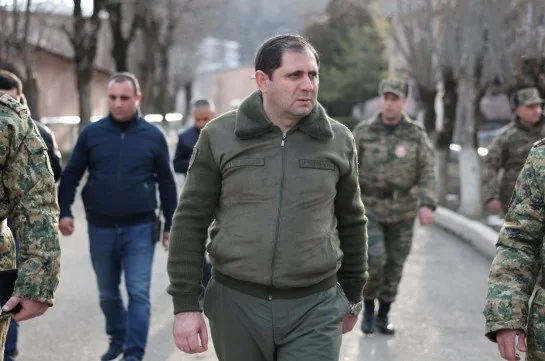 Suren Papikyan Azərbaycanla sərhədə gəldi