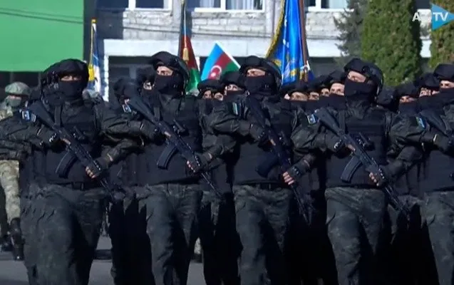 Xankəndidəki paraddan - Video