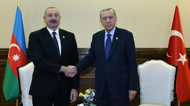 İlham Əliyev Ərdoğanla görüşdü