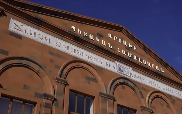 Xankəndi universitetinin görüntüləri yayıldı - Video