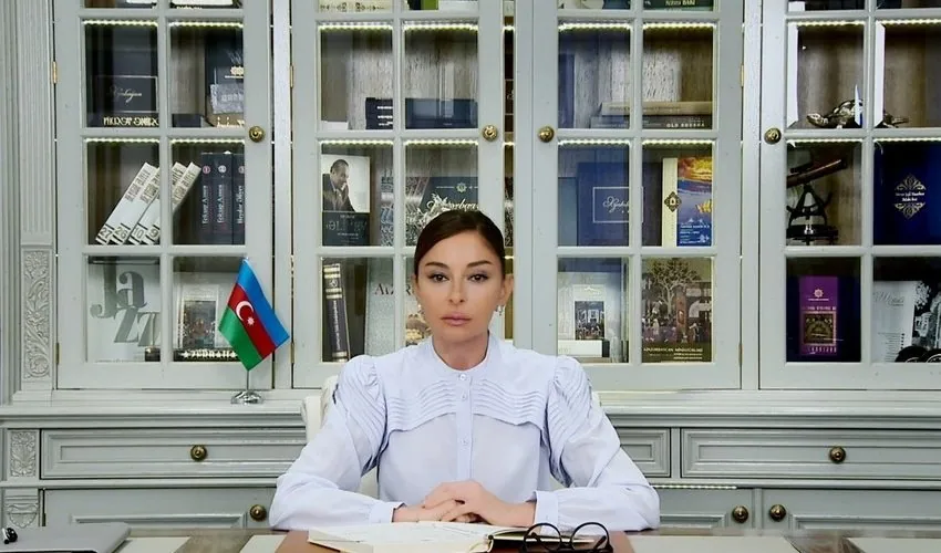 Mehriban Əliyevadan “Fələstin üçün tək ürək” toplantısının iştirakçılarına - Müraciət