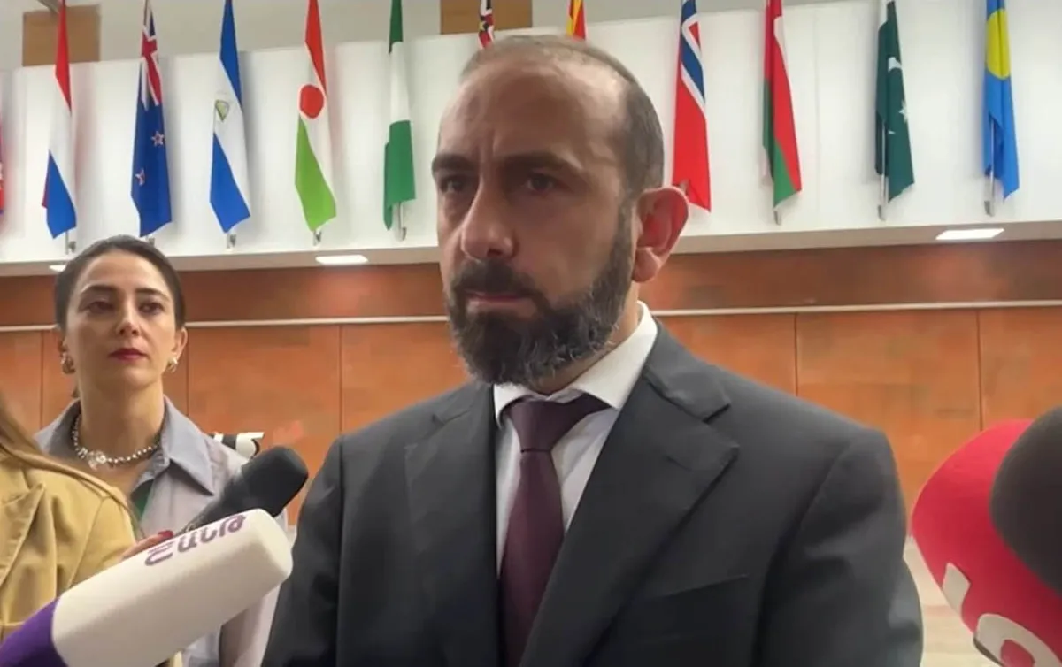 Ararat Mirzoyan sərhədin açılması ilə bağlı gözləntilərini açıqladı