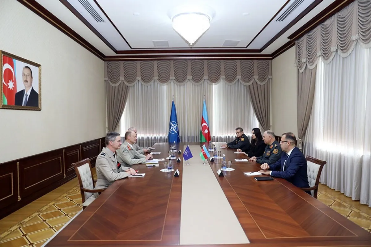 Azərbaycan Baş Qərargah rəisi NATO nümayəndələri ilə bir araya gəlib