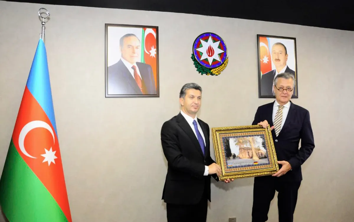 Almaniya səfiri Göygöl rayonuna səfər edib