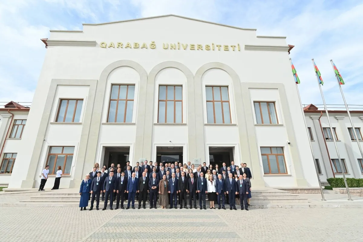 Xankəndidə Azərbaycan-Özbəkistan İkinci Rektorlar Forumu baş tutub
