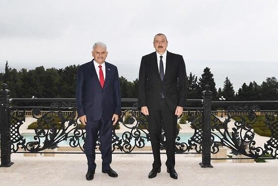 İlham Əliyev Binəli Yıldırımla görüşdü