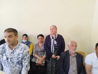 Laçın Rayon İcra Hakimiyyətinin başçısı Aqil Nəzərlinin növbəti görüşü-səyyar qəbulu Xəzər rayonu keçirildi